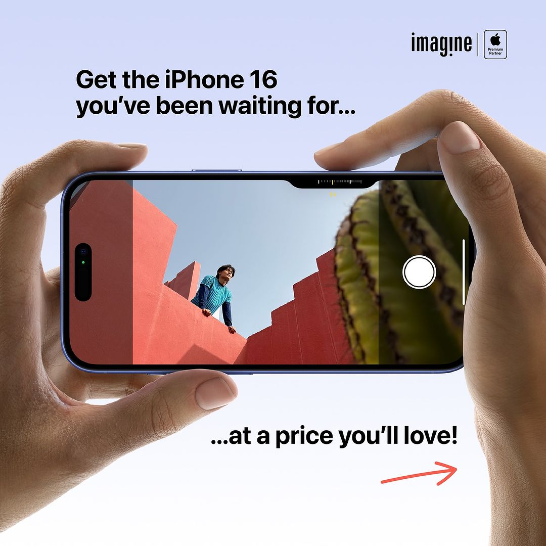 Don’t just dream of owning the iPhone 16+, make it yours today with imagine!  With exclusive exchange bonuses and easy p...
