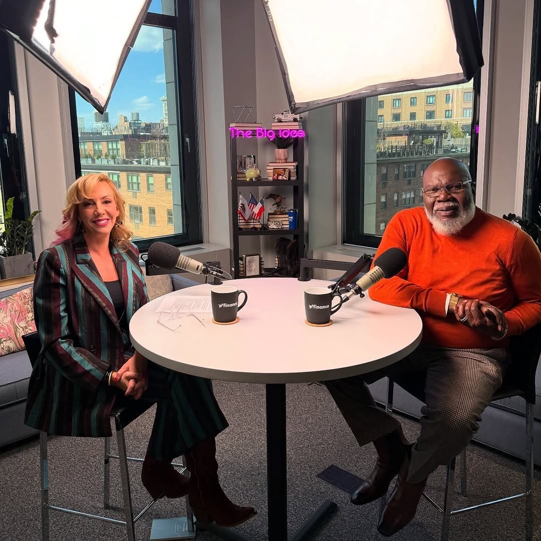 This is what going beyond the walls to impact the lives within and without the pews looks like! @elizabethgoreusa 

🔁Tomorrow on @YahooFinance, we’re diving into faith, real estate, and community impact with none other than Chairman TD Jakes. From building churches to neighborhoods, he’s been doing well by doing good for decades. @tphdallas, @helloalice_com, #TheBigIdea #DirtyUnicorn #BetweenTheSpreadsheets #SmallBusiness #Entrepreneurship #HelloAlice #YahooFinance #TDJakes, #DoingWellByDoingGood, #GoodSoil, #TPHDallas, @tdjenterprises, @tdj_foundation @tdjakesshop @tphdallas @seritajakes @tdj_foundation @goodsoilforum @oprah @toureroberts