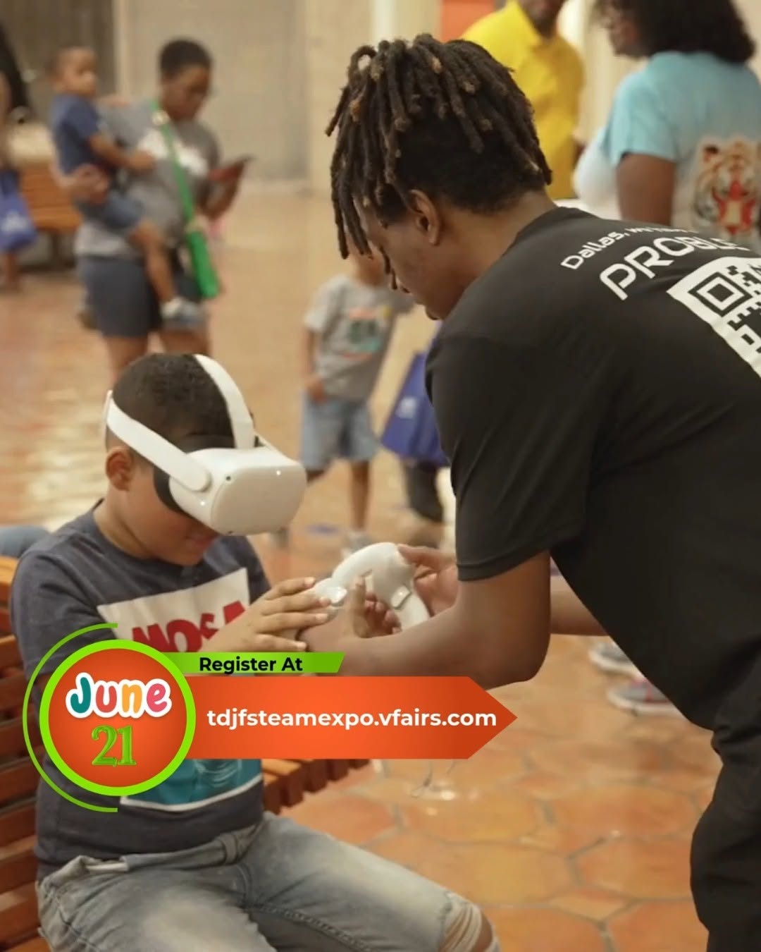 This is what STEAM looks like in action! Get ready for a high-energy, hands-on day of exploration, creativity, and fun for the whole family! ALL FREE!

🚀 T.D. Jakes Foundation’s 2nd Annual STEAM Expo
🗓️ Saturday, June 21, 2025 | 11AM – 4PM
📍 The Shops at RedBird – Dallas, TX
3662 W Camp Wisdom Rd, Dallas, TX 75237

🎯 This event is FREE — but registration is required.
📲 Reserve your spot today: tdjfsteamexpo.vfairs.com