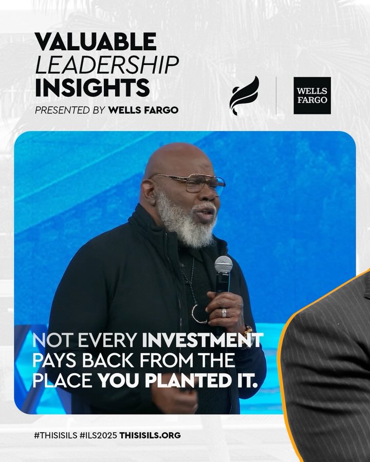 Getting more is one thing. Sustaining it for the long haul? That takes strategy.

As leaders, we need to prepare to handle breakthrough even before it arrives.

@WellsFargo and @BishopJakes continue to help us navigate:

✅ Unrealistic expectations in business.
✅ The new rules of today’s marketplace.
✅ The weight of increased success.

What leadership topic do you want to learn more about? Drop it in the comments. ⬇️

And don’t forget to explore more free insights at ThisIsILS.org/Blog

#ThisIsILS #WellsFargo #LeadershipInsights