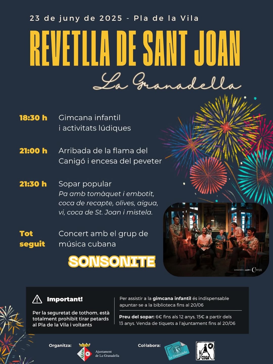 Ja tenim aquí la revetlla de Sant Joan!