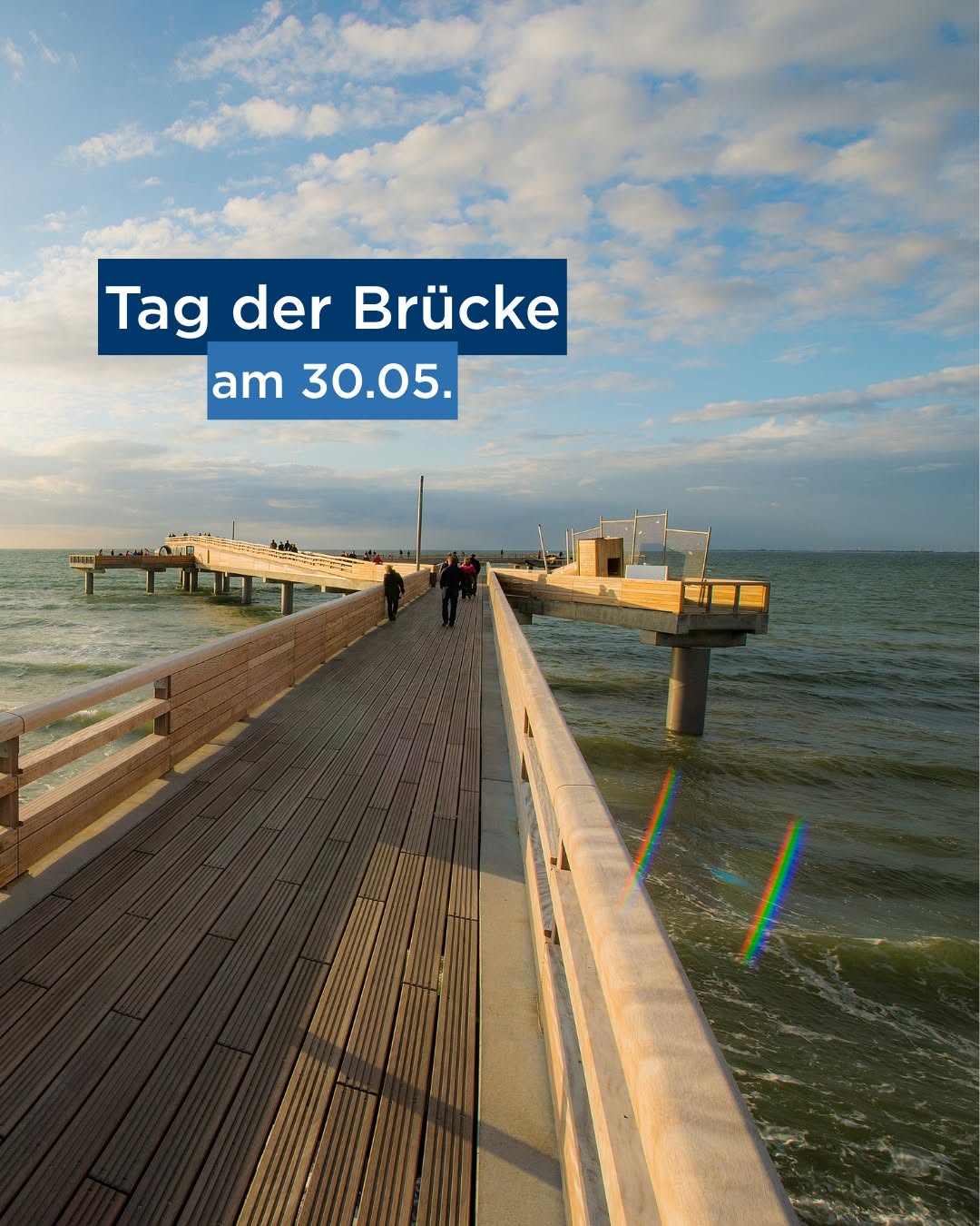 Jeden Tag verbinden Brücken Menschen, erleichtern ihren Alltag und führen sicher von A nach B. Deshalb feiern wir heute ...