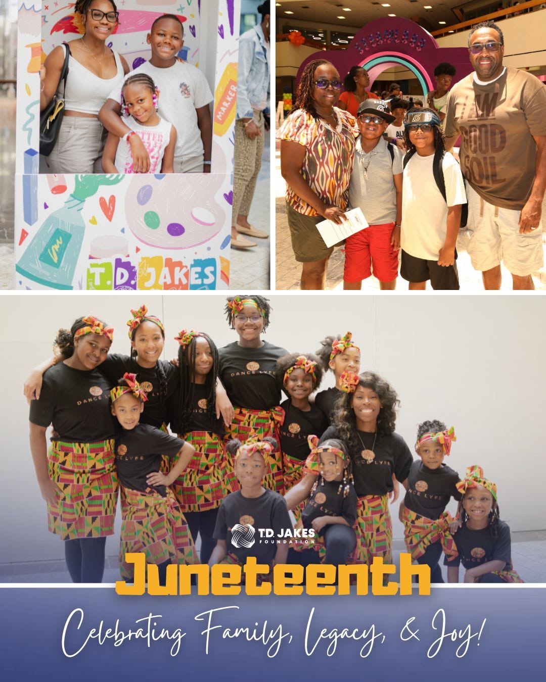 Rooted in legacy, surrounded by family, filled with joy. #juneteenth ✨