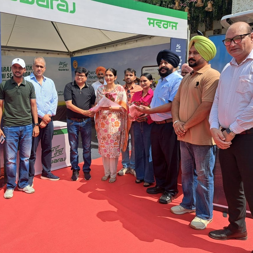 Smt. Vinaypal Kaur, Mayor of Moga, at the CII Innovative Farmers’ Meet in Moga, Punjab, bringing together progressive fa...
