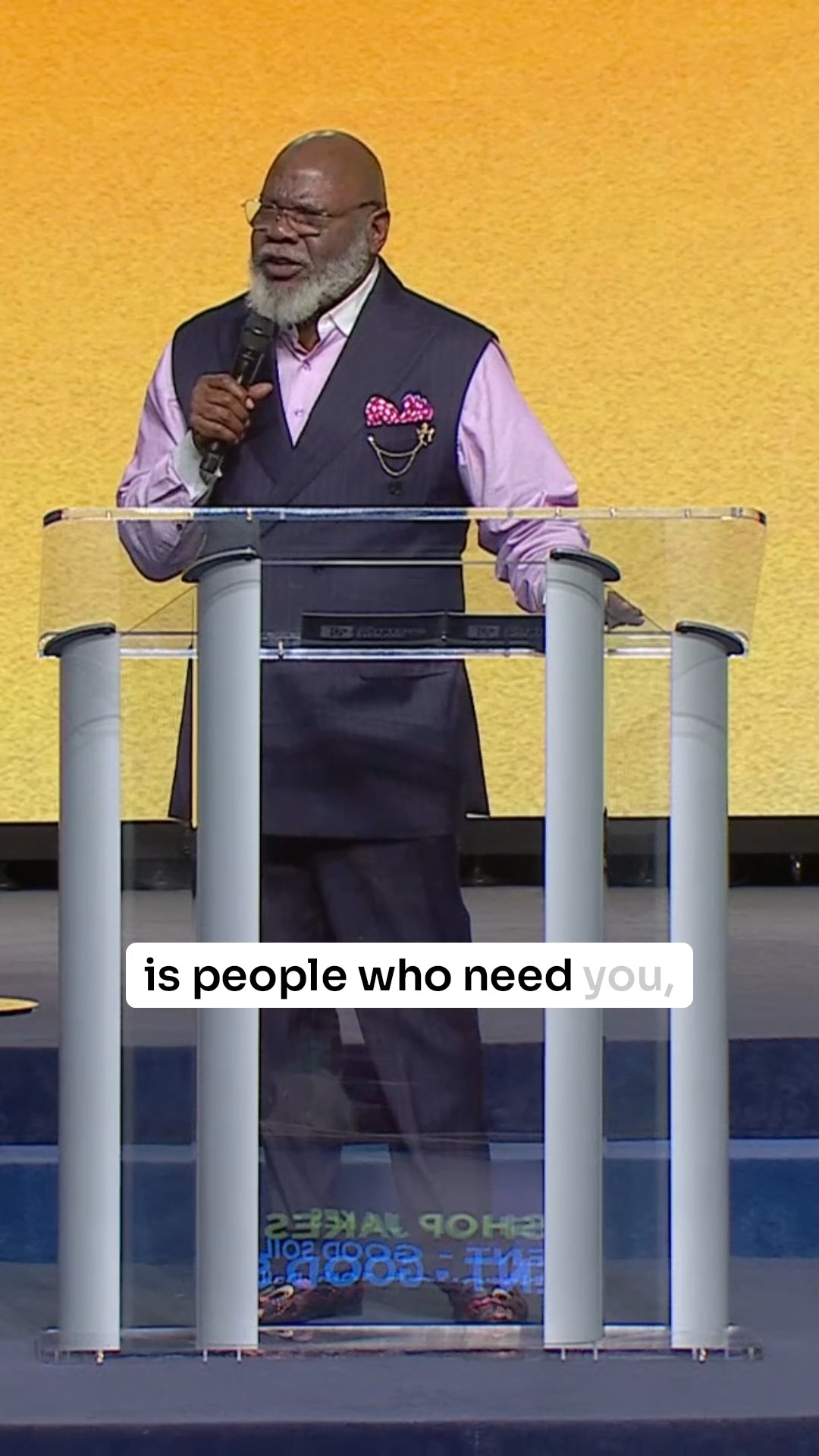 If all you hang around is people who need you, you lose out on people who feed you. When people just need you, they'll drain you dry.

So I reached out to Tyler Perry myself. He's coming out of his packed schedule to pour into us, to mentor this room, and a whole lot more.

Warren Buffett said it right. When your people get better, your business gets better. When your partners get better, your business gets better.

The devil doesn't mind you bluffing. But the moment you take action, crazy things begin to happen.

Get it out of your shopping cart and put it into action, because we are getting ready to go.

Comment SOIL, and I'll send you the link to register myself.

Join us at Good Soil Forum 2026, presented by Wells Fargo, October 8-10 in Dallas.

#GSF26 #GoodSoilForum #Dallas