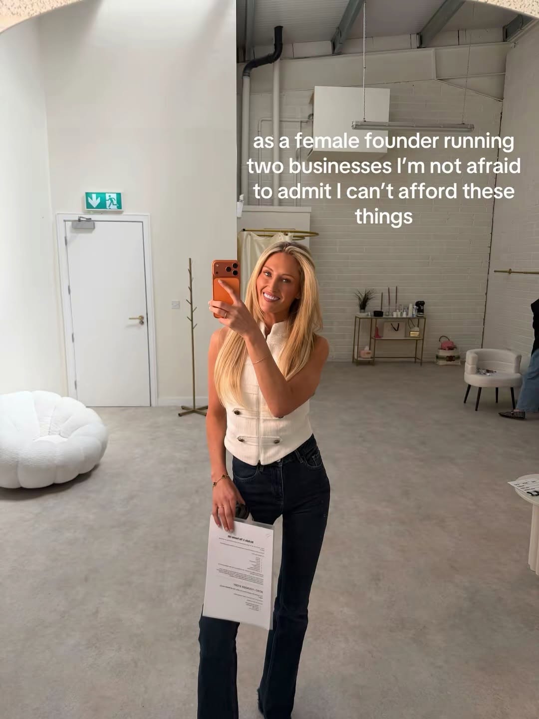 It’s not in the budget 📍 #founders #femalebusinessowner #femaleentrepreneurlife #lashesdublin #browsdublin