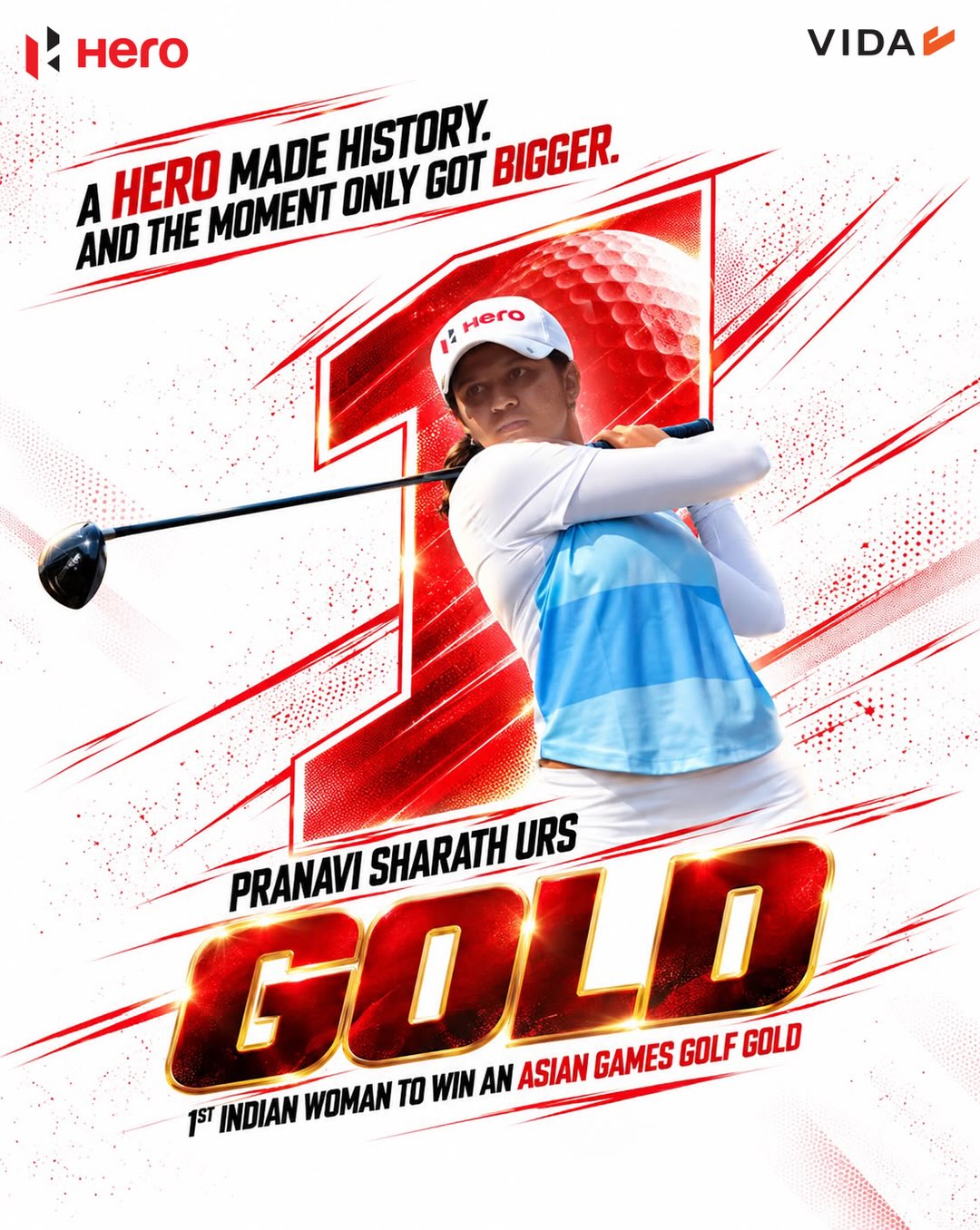 A historic Gold. A hard-earned Silver. And two champions who keep raising the bar. Congratulations Hero Ambassadors, Pra...