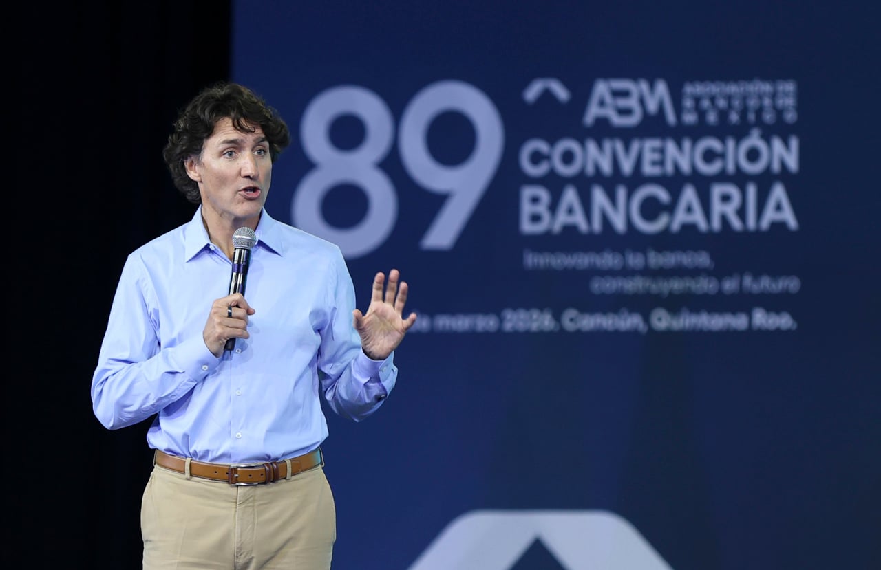 89 Convención Bancaria: 'No hay que sobrerreaccionar a planteamientos de Trump', dice Trudeau