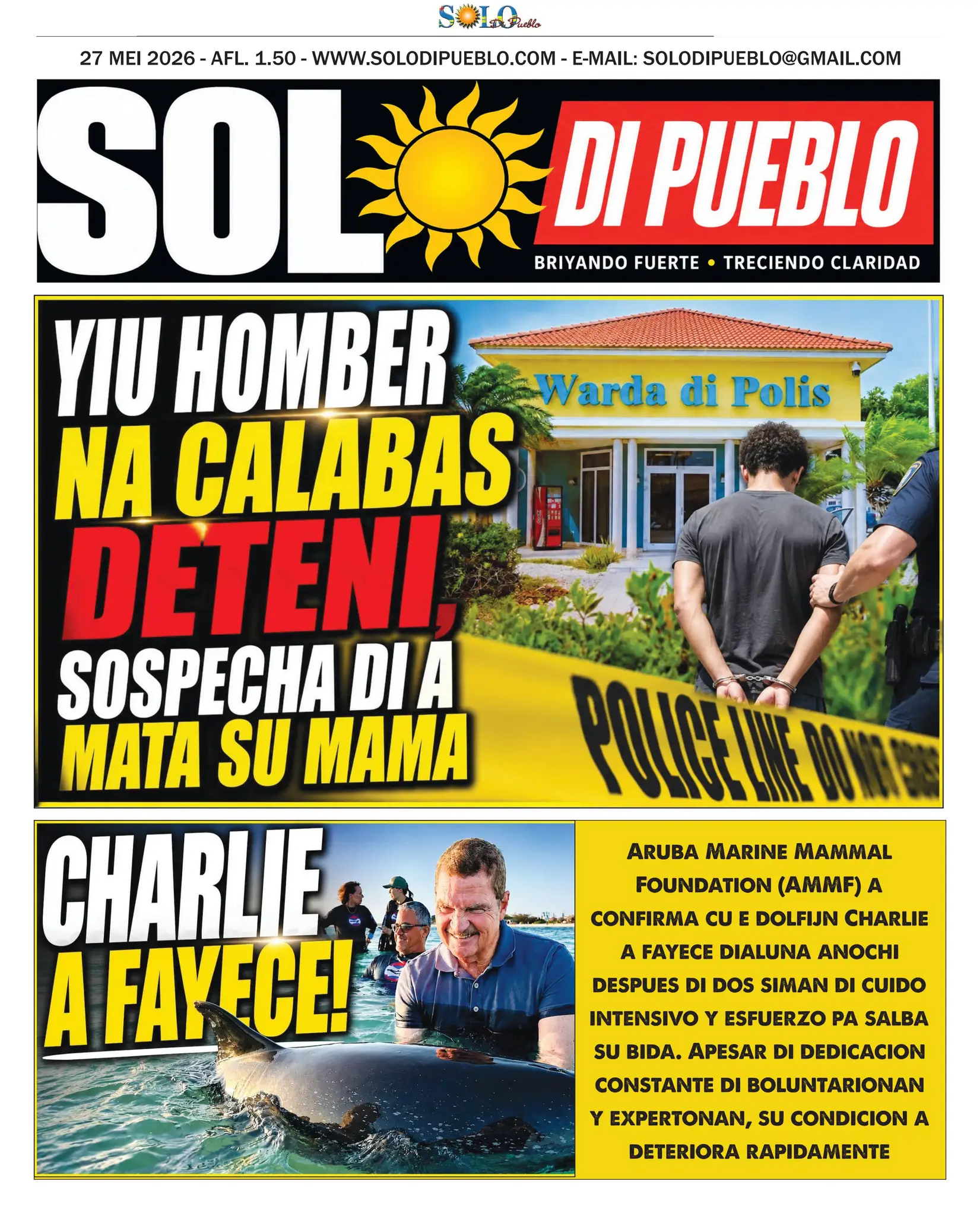 Portada Solo di Pueblo 26 Mei 2026