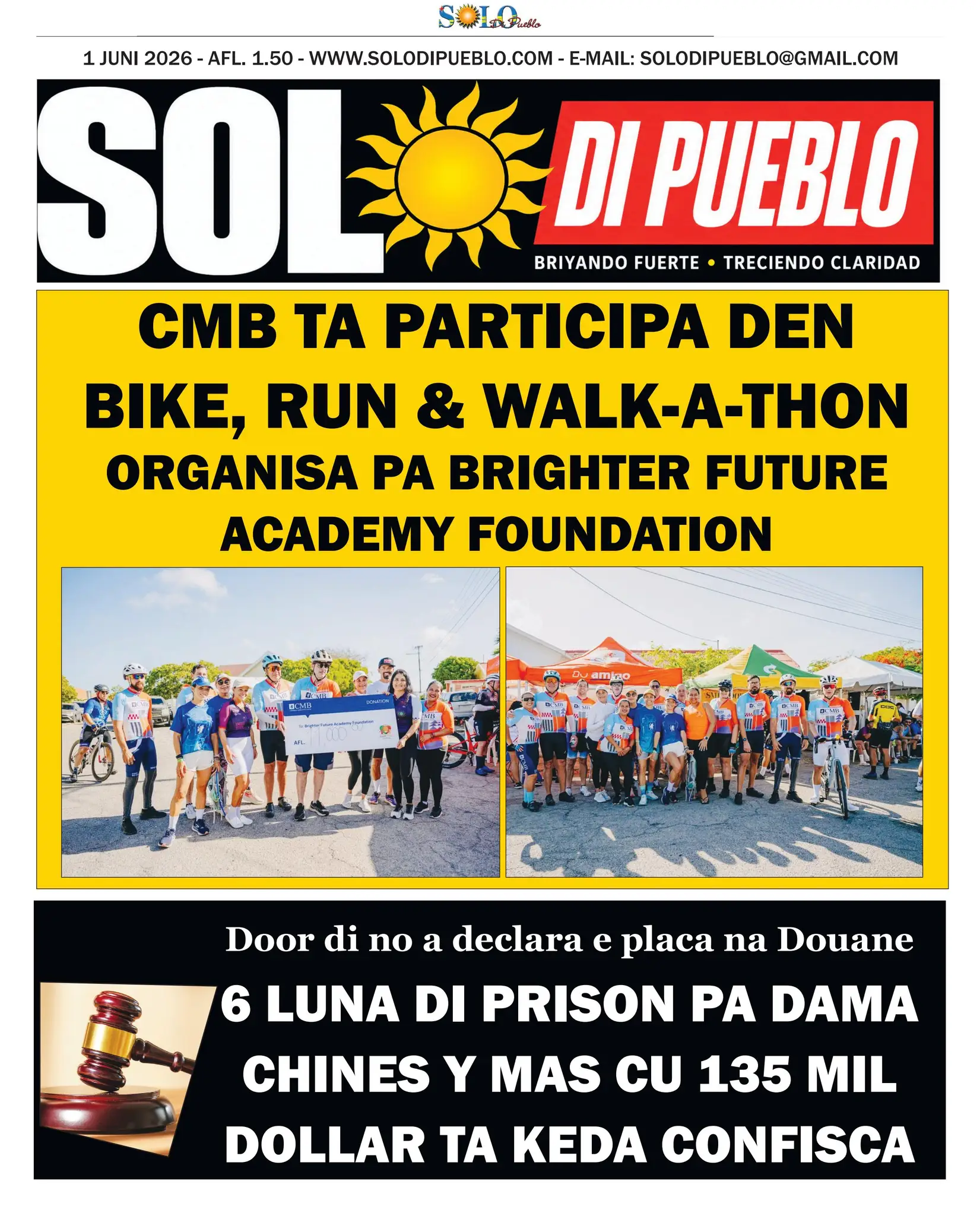 Portada Solo di Pueblo 31 Mei 2026