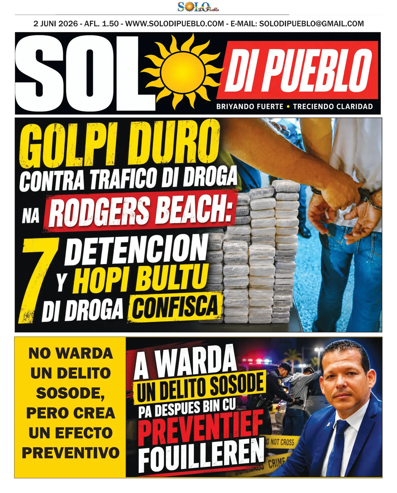 Portada Solo di Pueblo 1 Juni 2026