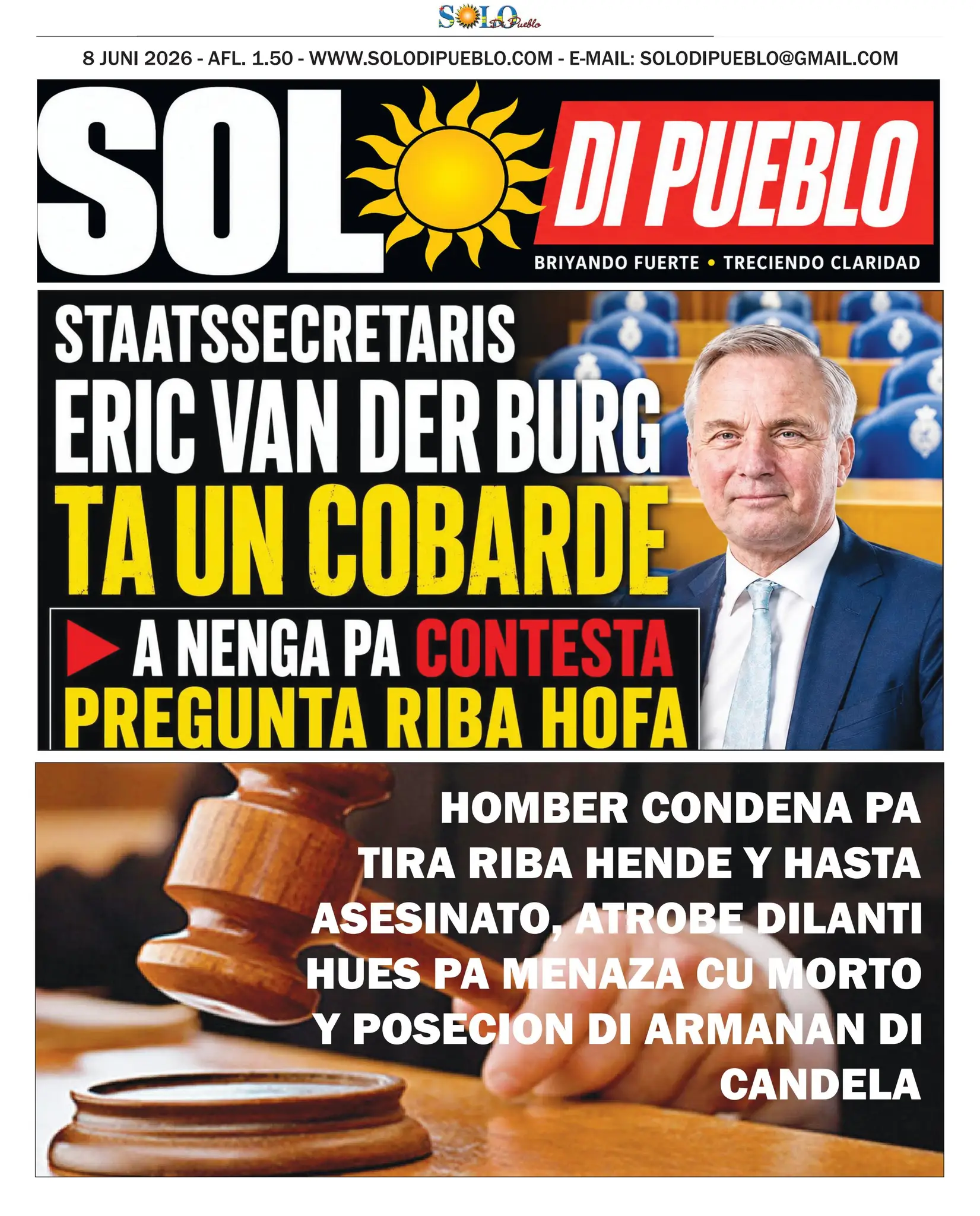 Portada Solo di Pueblo 7 Juni 2026