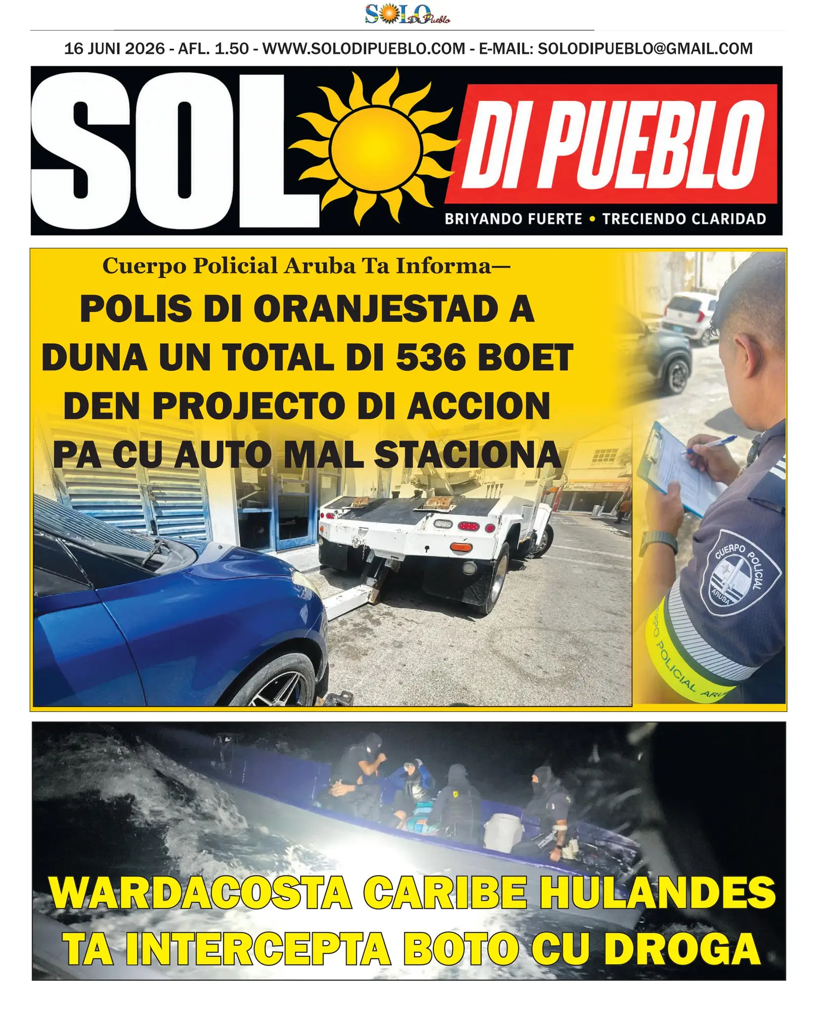 Portada Solo di Pueblo 15 Juni 2026