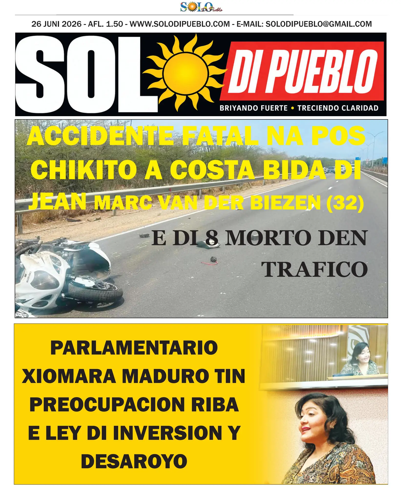 Portada Solo di Pueblo 26 Juni 2026