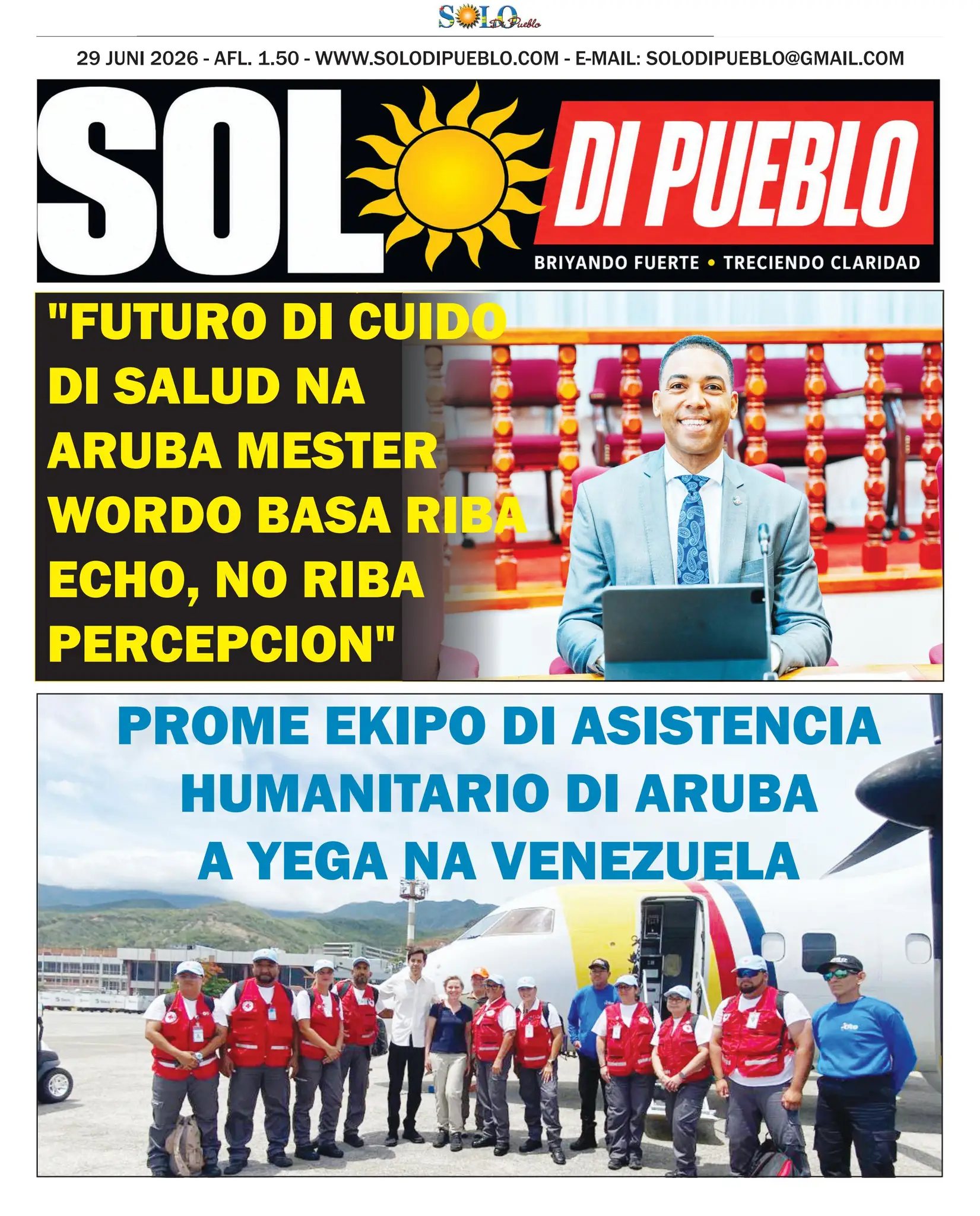 Portada Solo di Pueblo 28 Juni 2026