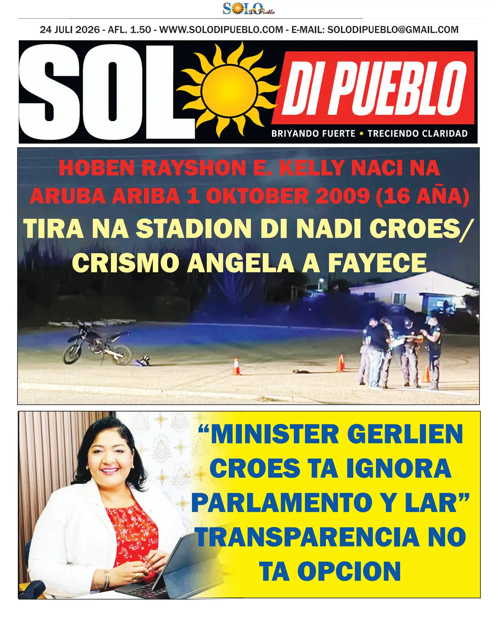 Portada Solo di Pueblo 23 Juli 2026