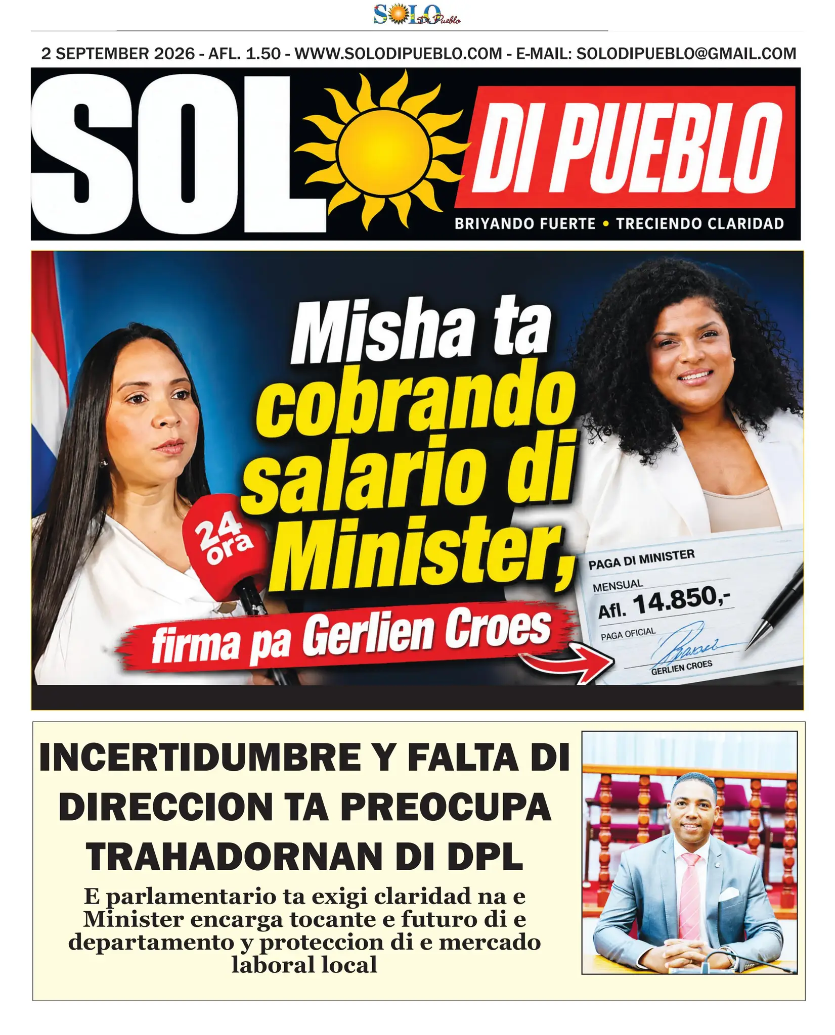 Portada Solo di Pueblo 1 September 2026