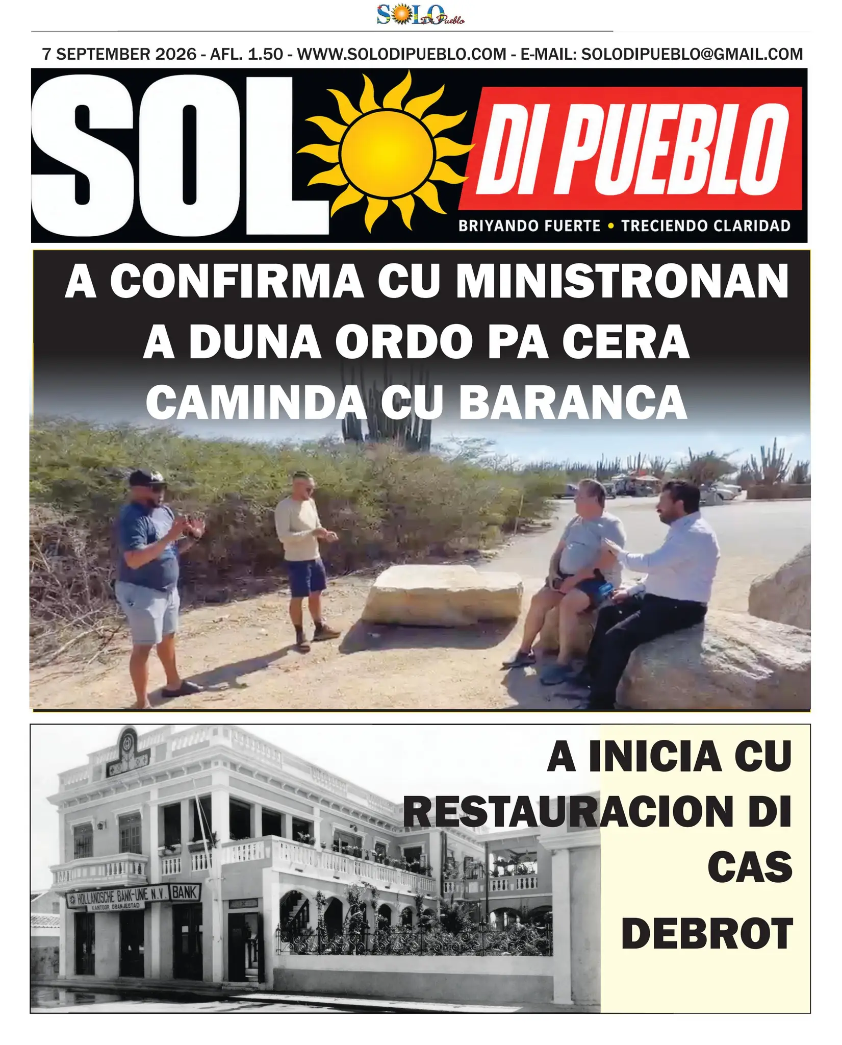 Portada Solo di Pueblo 6 September 2026