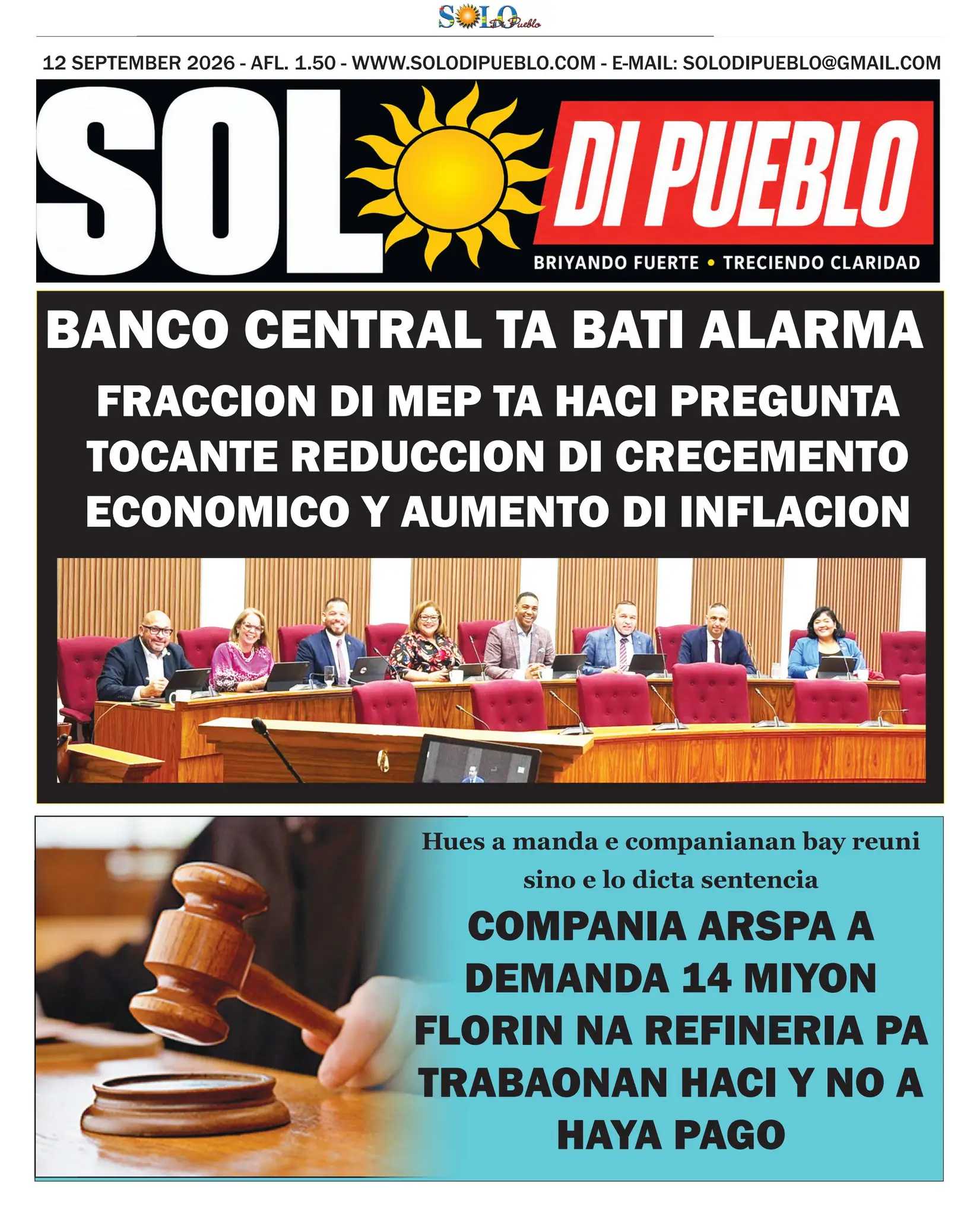 Portada Solo di Pueblo 12 September 2026