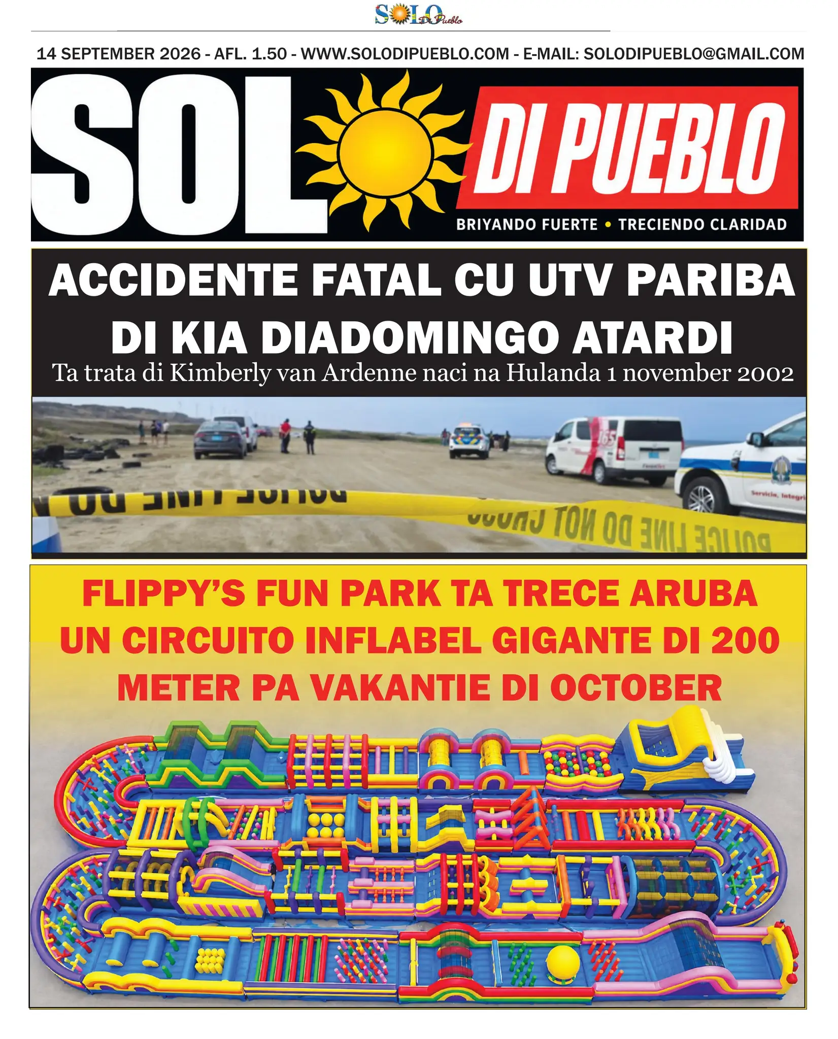 Portada Solo di Pueblo 13 September 2026