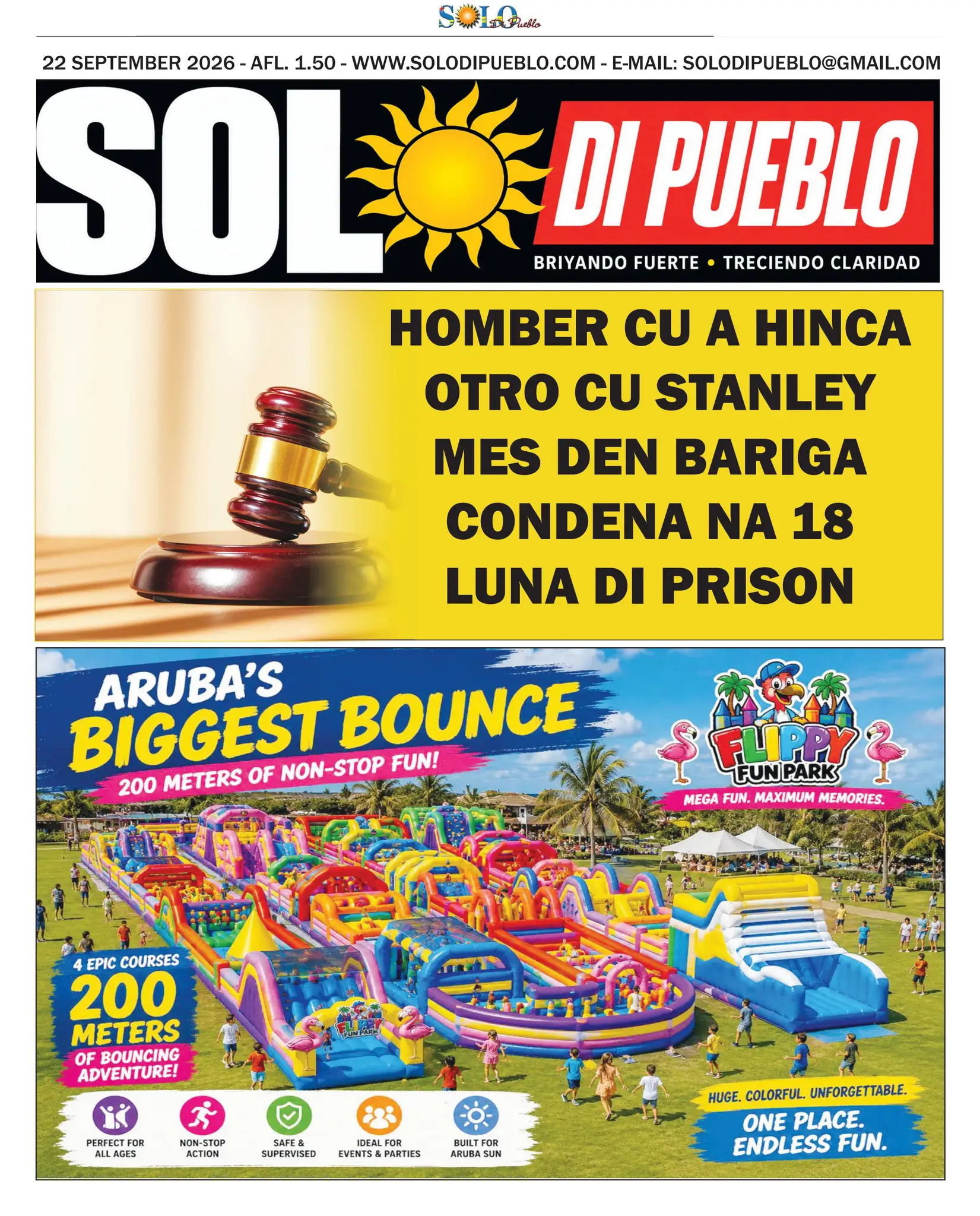 Portada Solo di Pueblo 21 September 2026