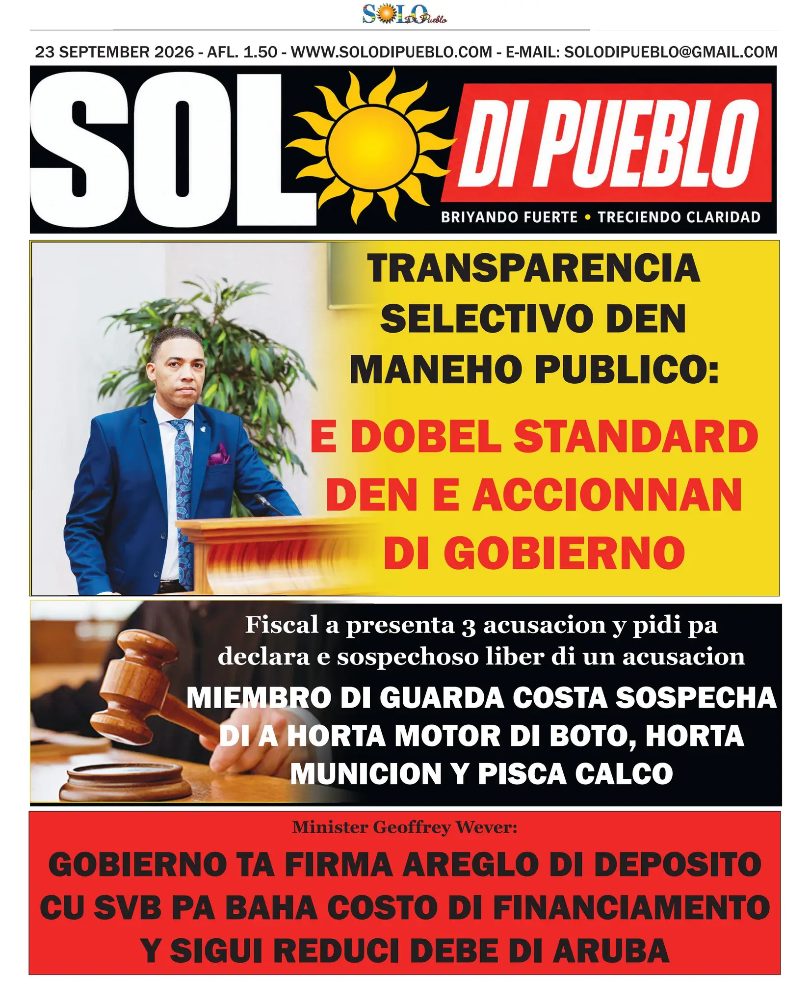 Portada Solo di Pueblo 22 September 2026