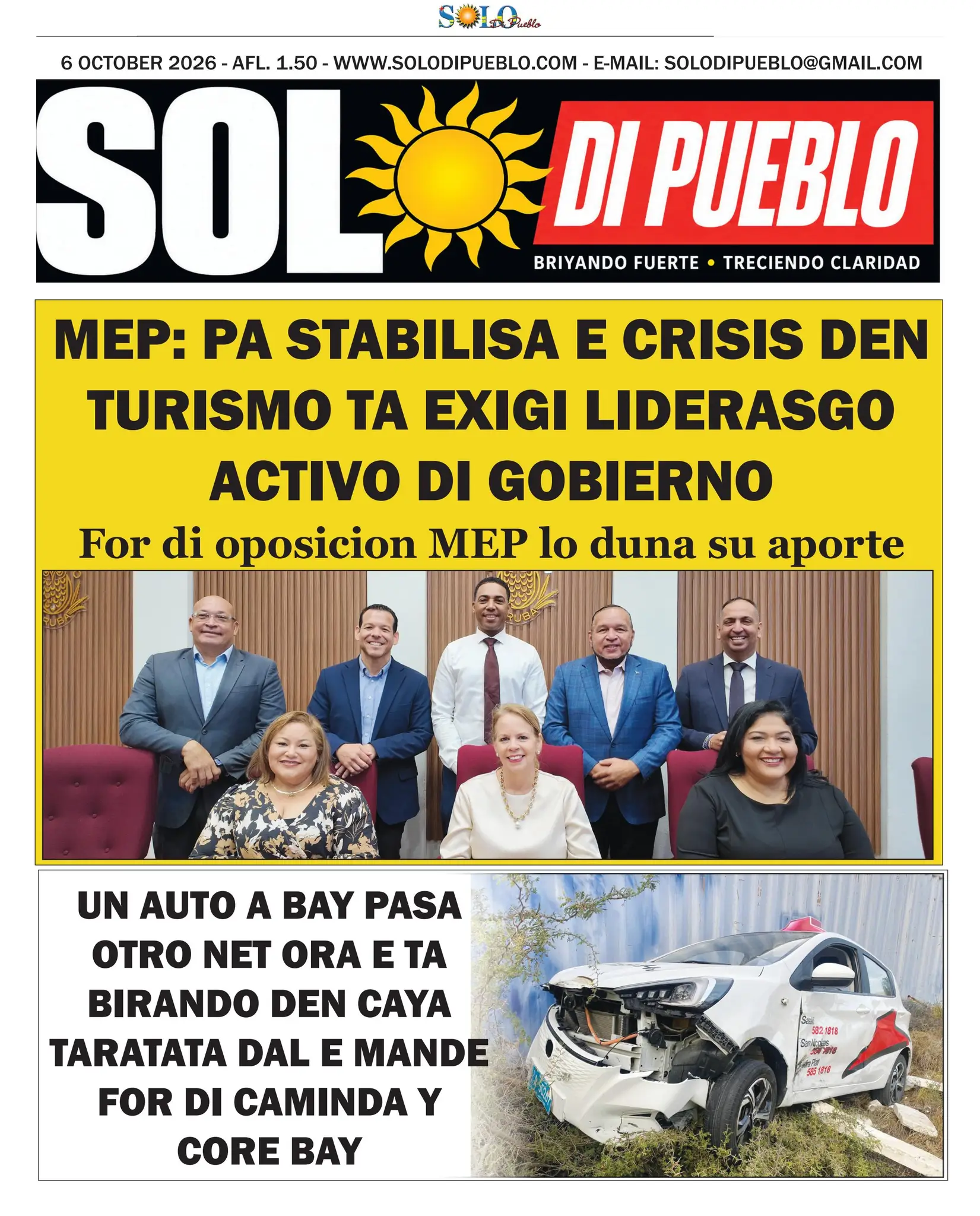 Portada Solo di Pueblo 6 Oktober 2026