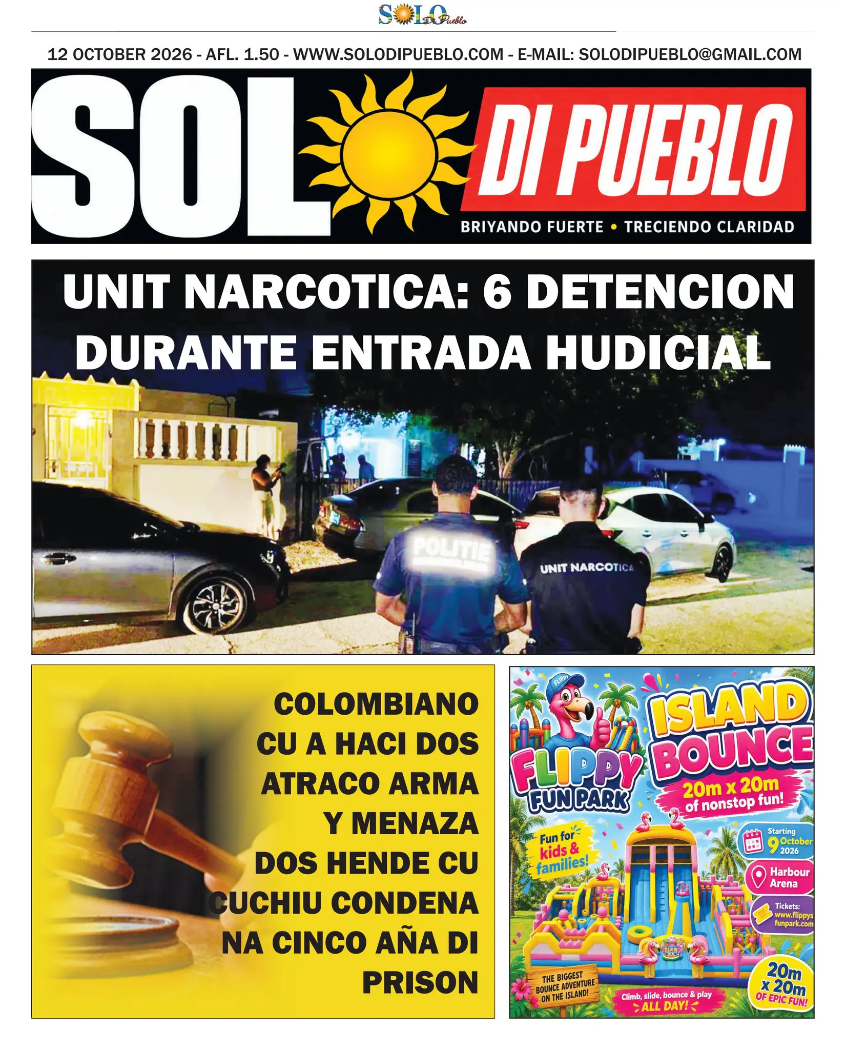 Portada Solo di Pueblo 11 Oktober 2026