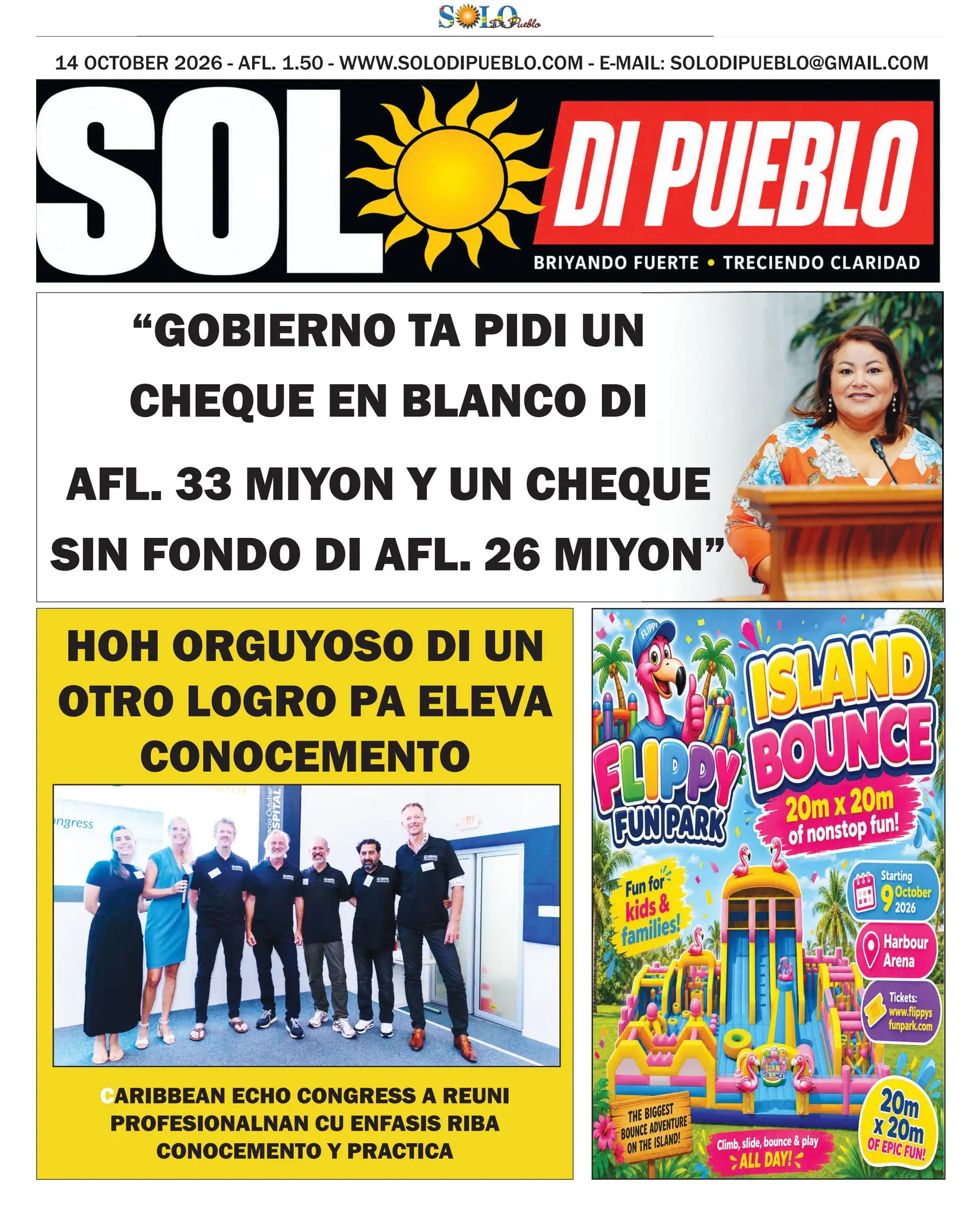 Portada Solo di Pueblo 14 Oktober 2026