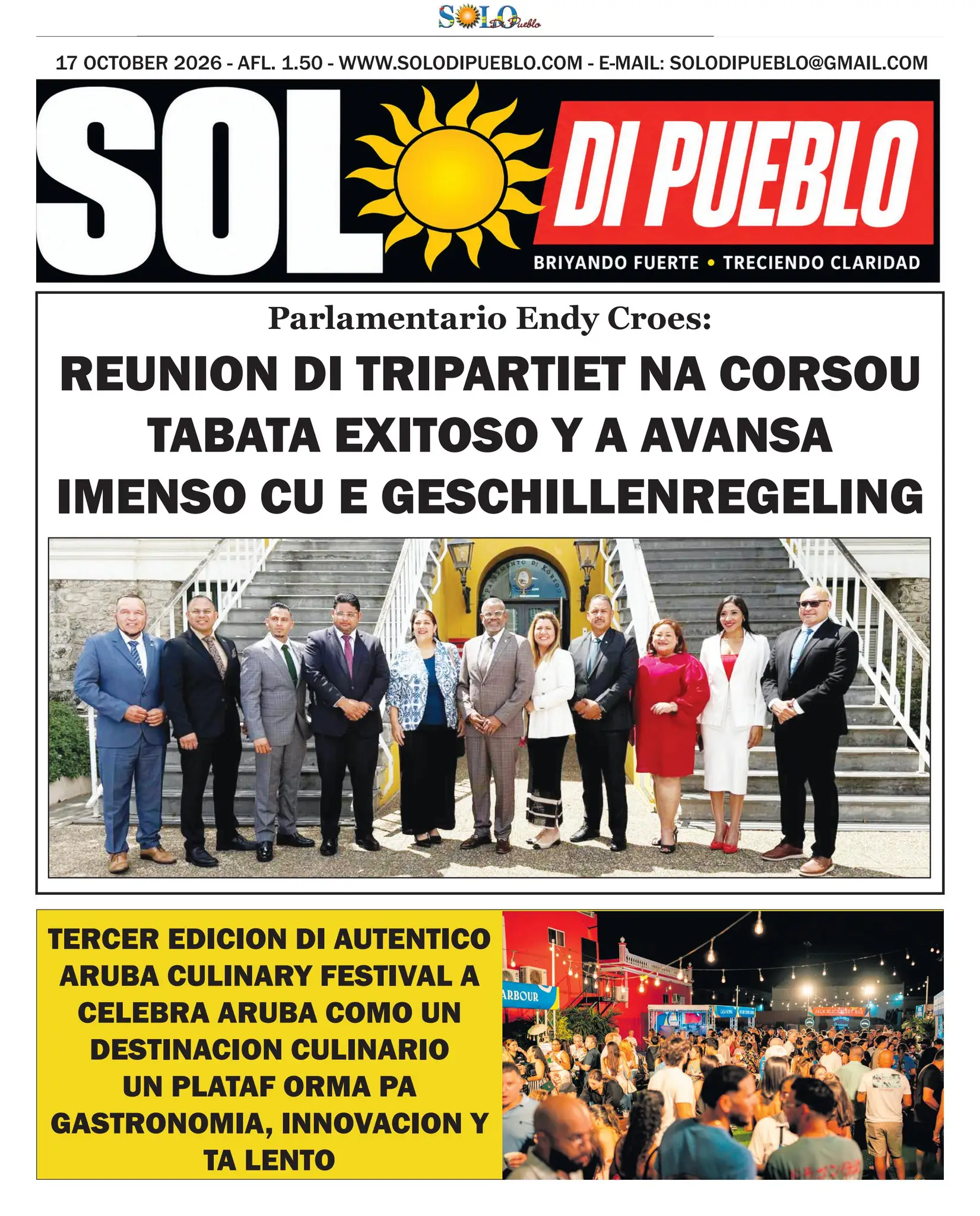 Portada Solo di Pueblo 17 Oktober 2026