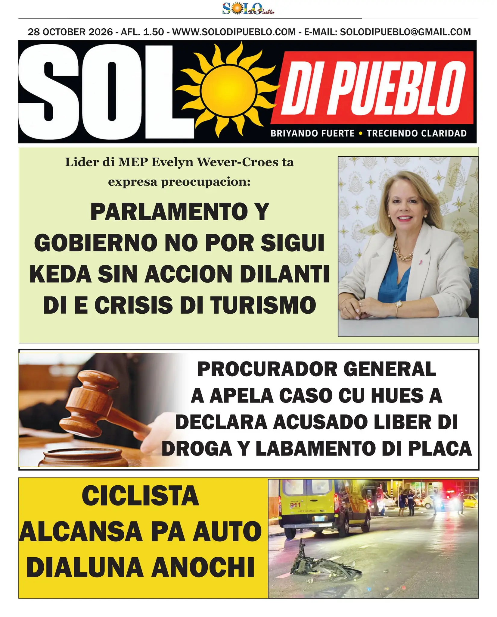Portada Solo di Pueblo 27 Oktober 2026