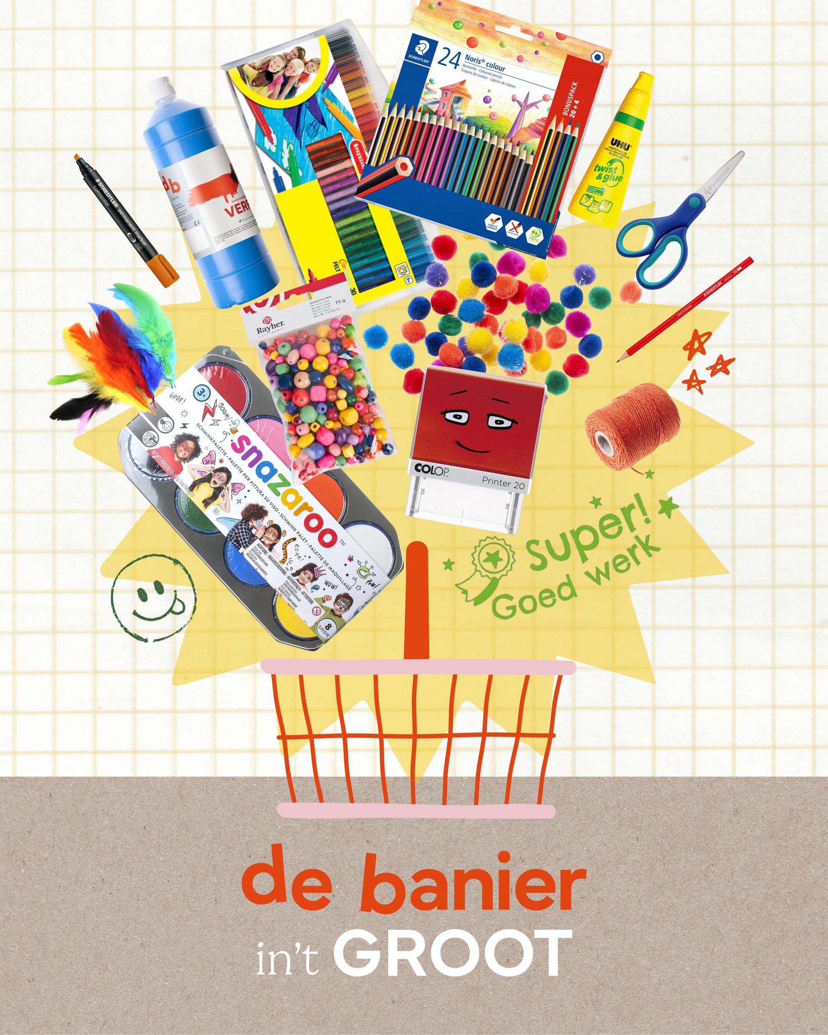 Leerkracht + creativiteit = magie in de klas! 💫 Met in ’t GROOT haal je in één klik alles in huis voor je volgende les ...