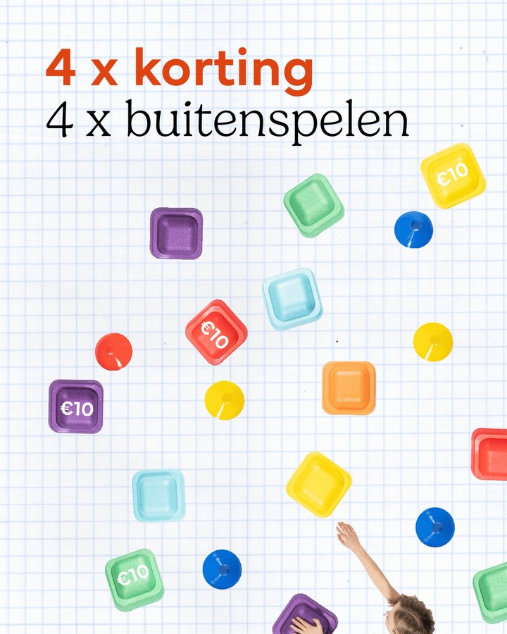 ☀️ Tijd om naar buiten te gaan! Zin in actie, plezier en gezonde competitie? Met deze 4 toppers maak je van elke tuin, s...