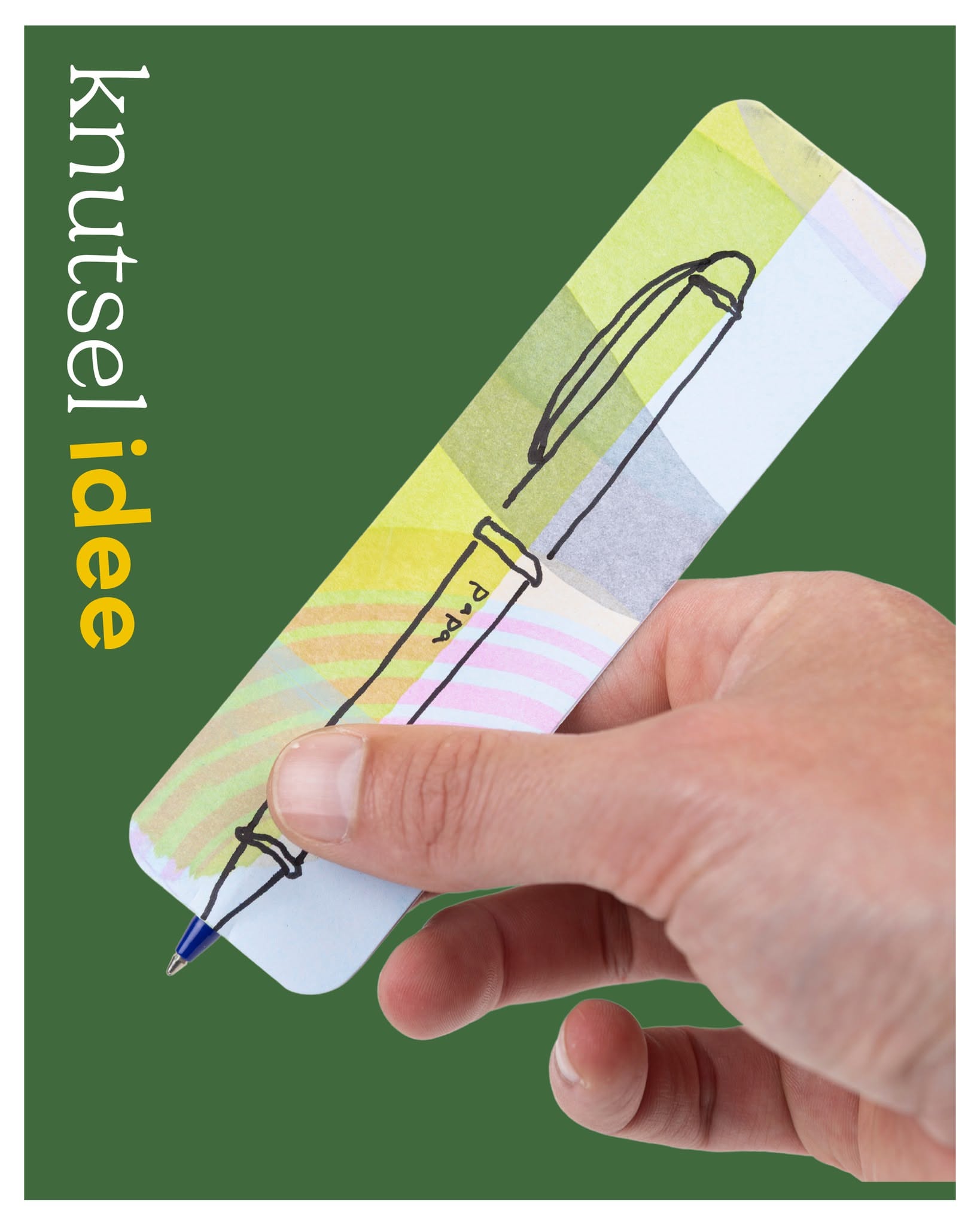 💙 Voor de liefste papa: een cadeautje dat leest én schrijft! Maak zelf een vrolijke boekenlegger-pen en tover een gliml...