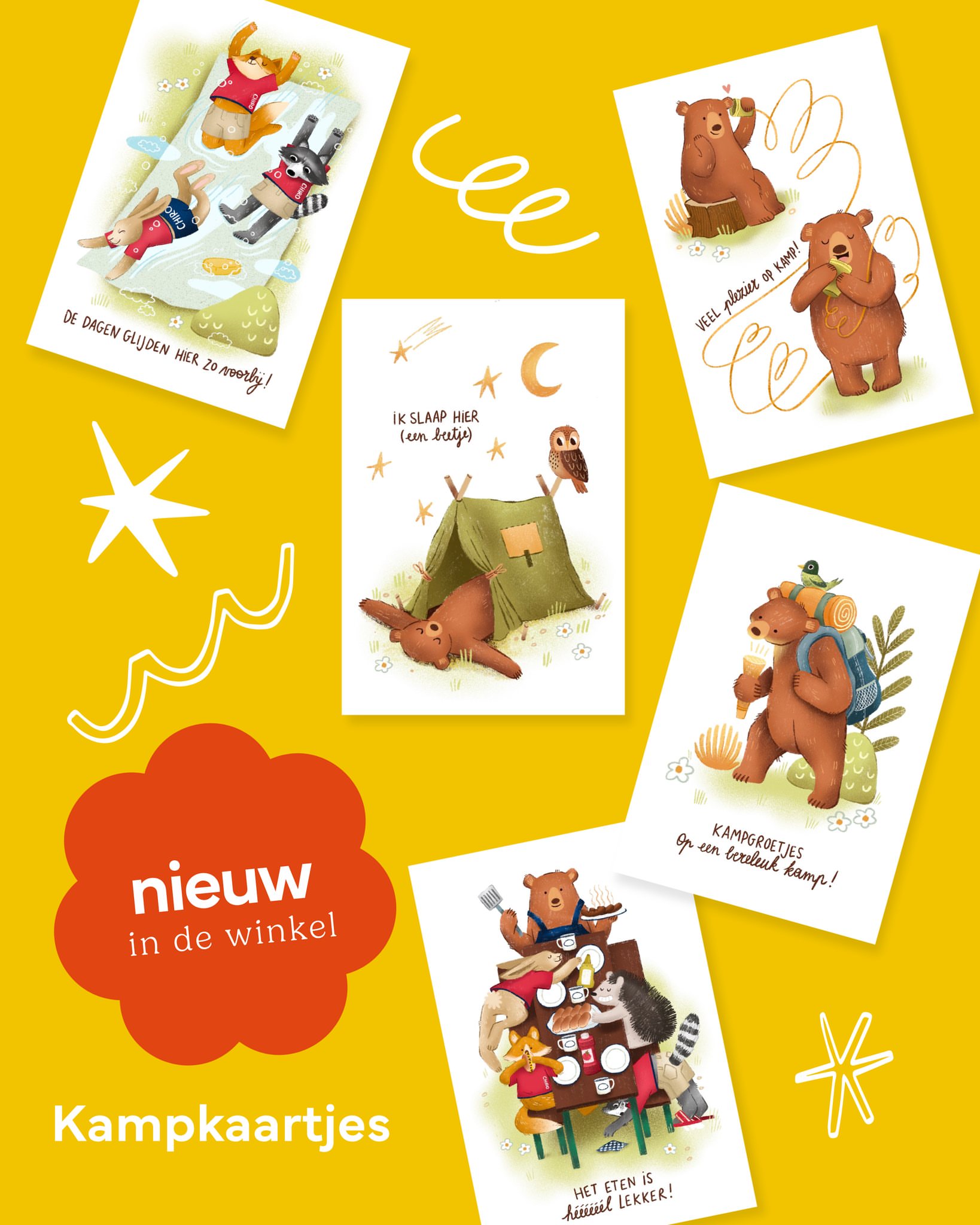 🏕️✨ Kamp staat voor avontuur, vriendschap en herinneringen voor het leven. Tussen alle leuke activiteiten door blijft é...