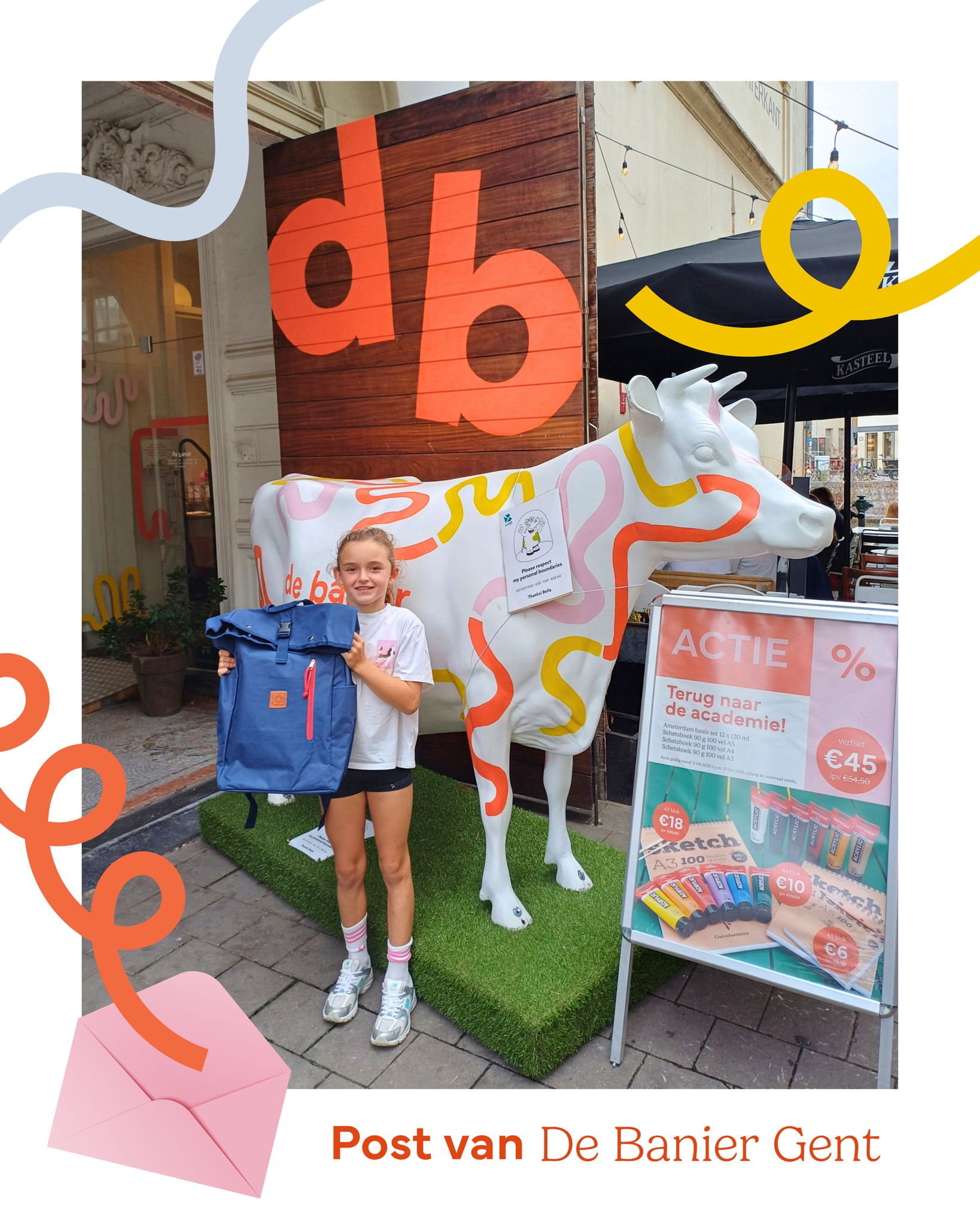Proficiat aan Lola (9 jaar), want zij wint een Chiropakket t.w.v. €90! 🥳 Lola werd als winnaar getrokken in De Banier G...