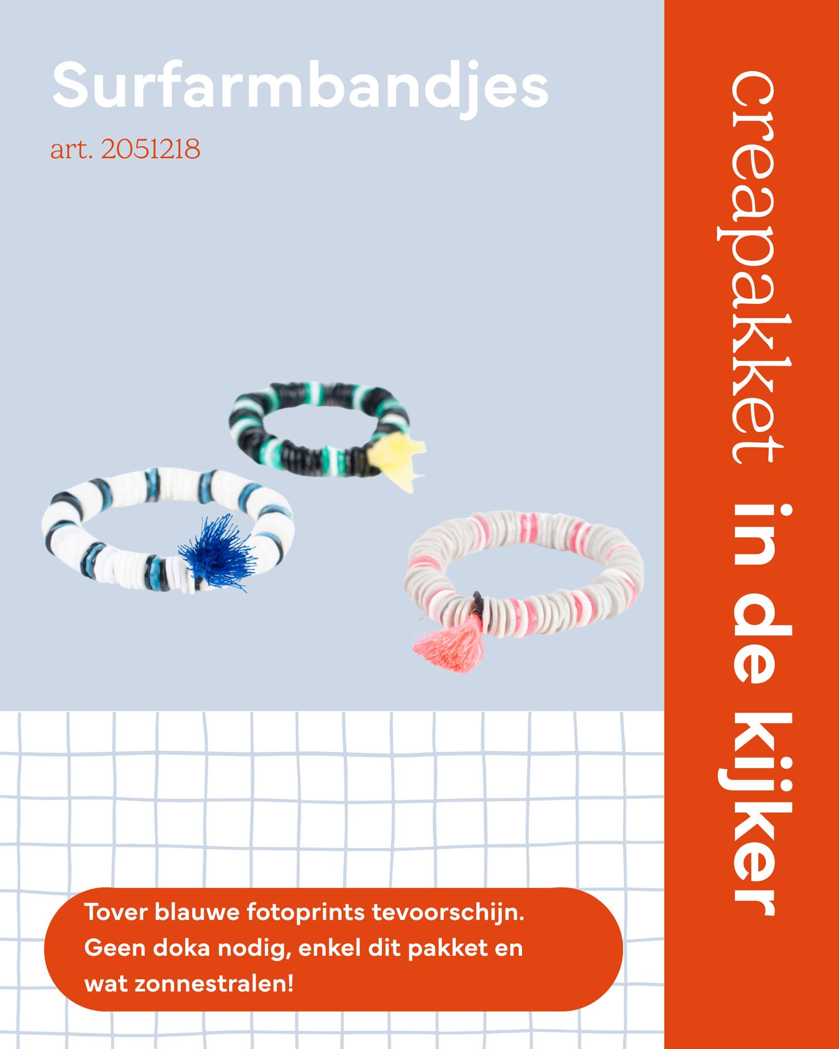 ☀️🏄 Vriendschap is… matchende armbandjes maken op kamp! Met dit creapakket ontwerp je je eigen zomerse armbandjes: leuk...
