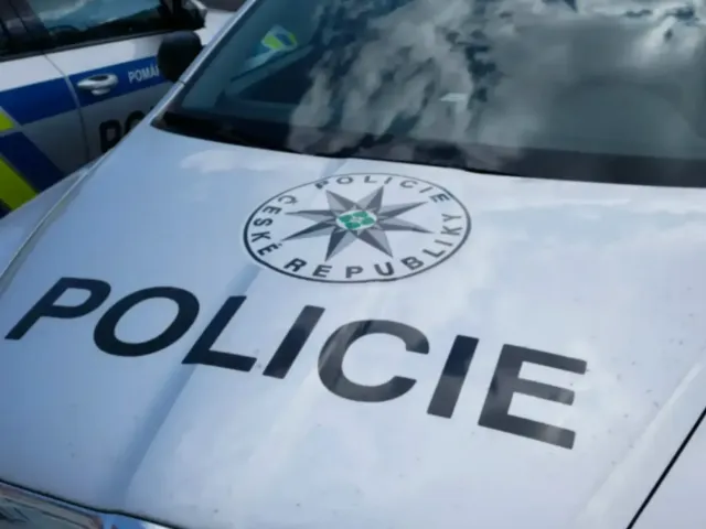 Vážná nehoda v Praze. Policejní vůz s majáky srazil chodkyni, na místo letěl vrtulník