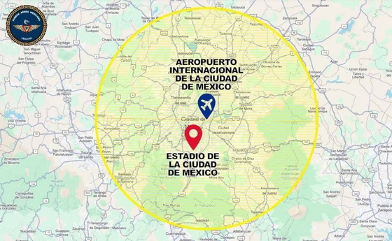 Defensa refuerza vigilancia aérea por el Mundial 2026; restringe vuelos y drones en CDMX