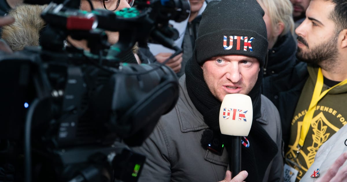 Far-right activist Tommy Robinson’s US welcome sparks British backlash