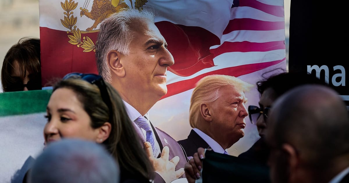 Iran’s exiled prince tells Europe to get off the fence and back the war