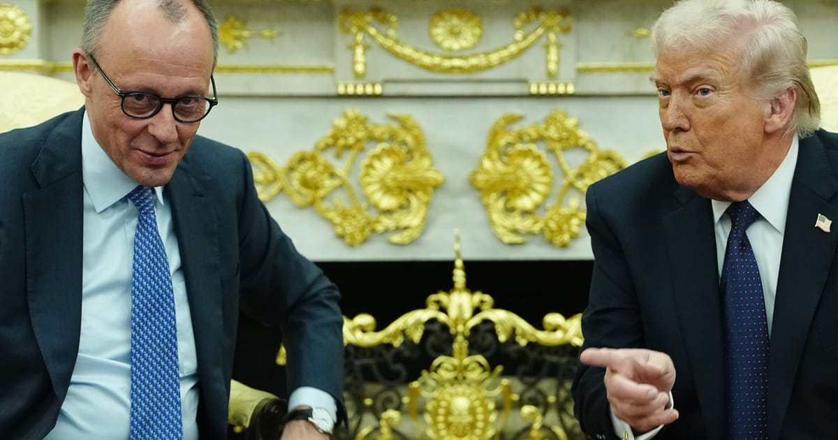 Germany’s Merkel? Merz Faces Trump Pressure as US- Europe Tensions Resurface